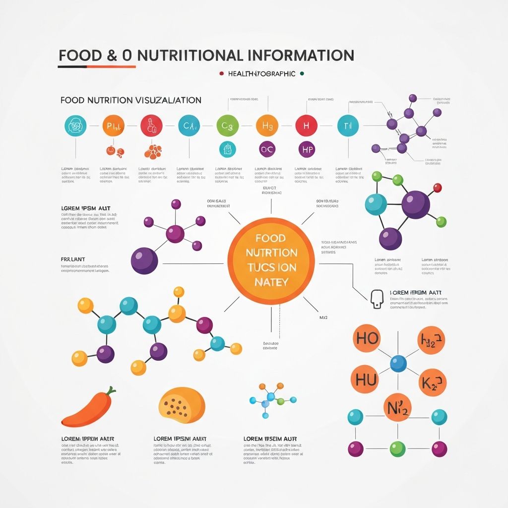 Nutritivna informacijska koncept