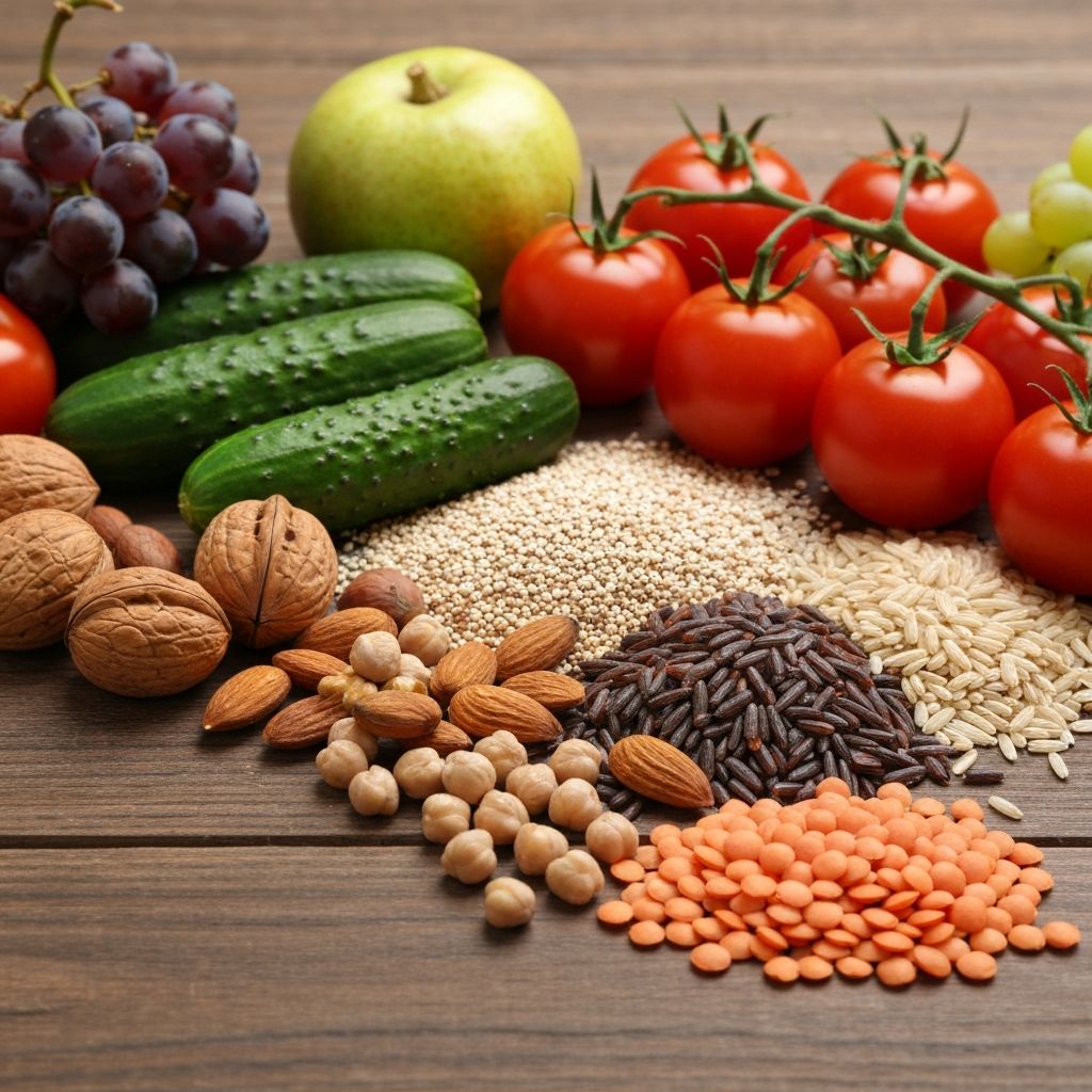 Svež organskim povrće i voće