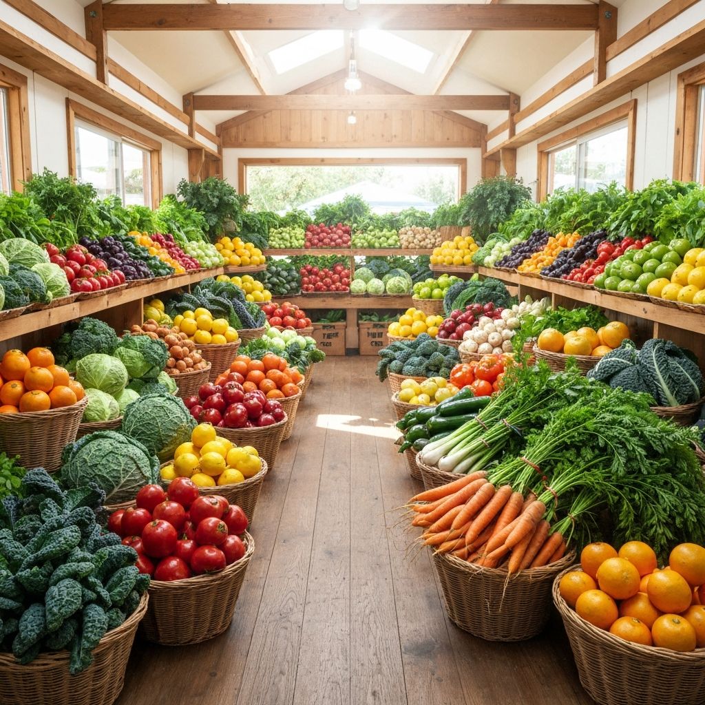 Sezonska povrće i voće